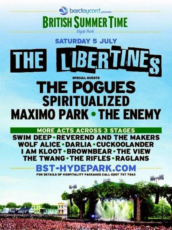 libertines hyde park
