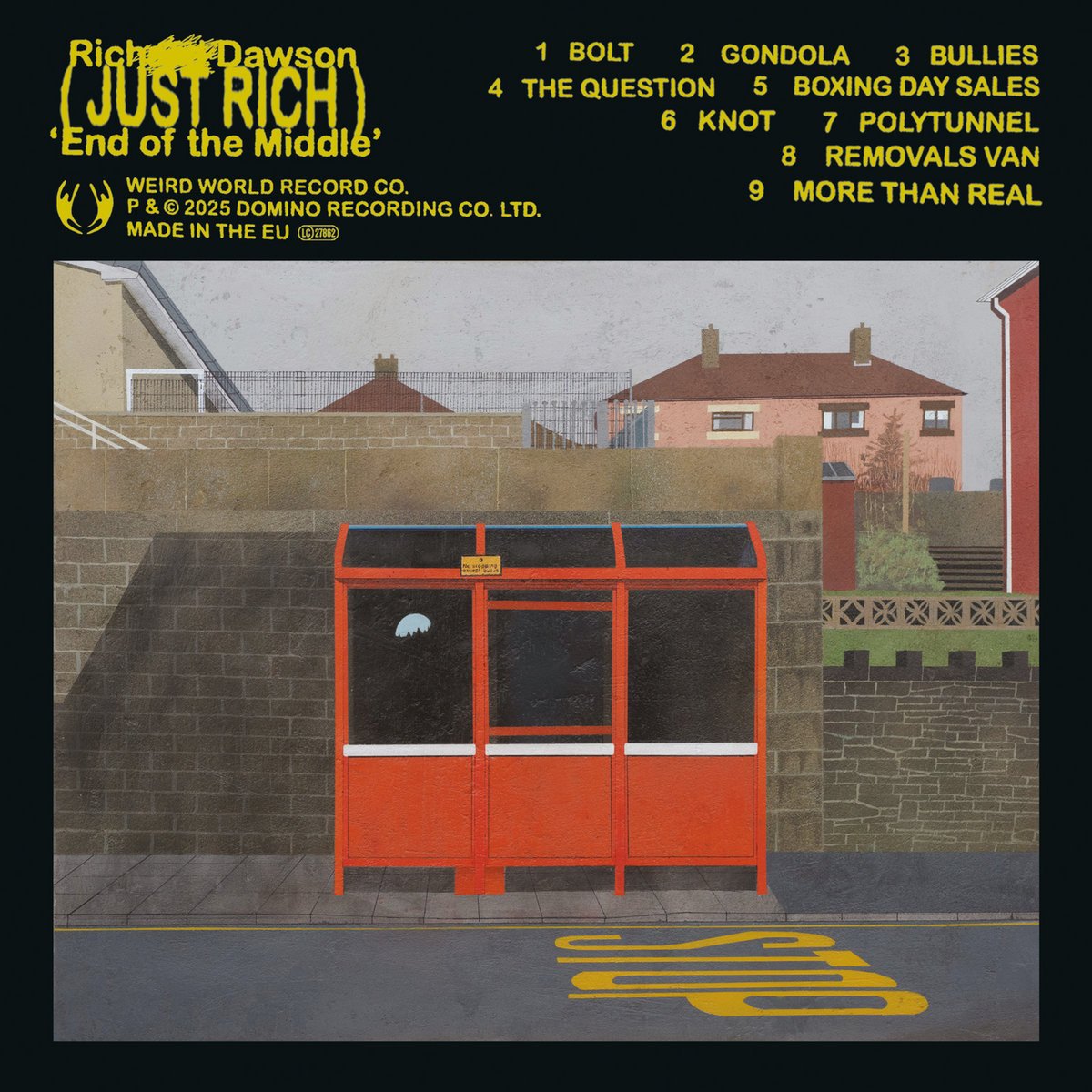 Crítica de 'End of the Middle' de Richard Dawson: lo doméstico como escenario de lo insólito